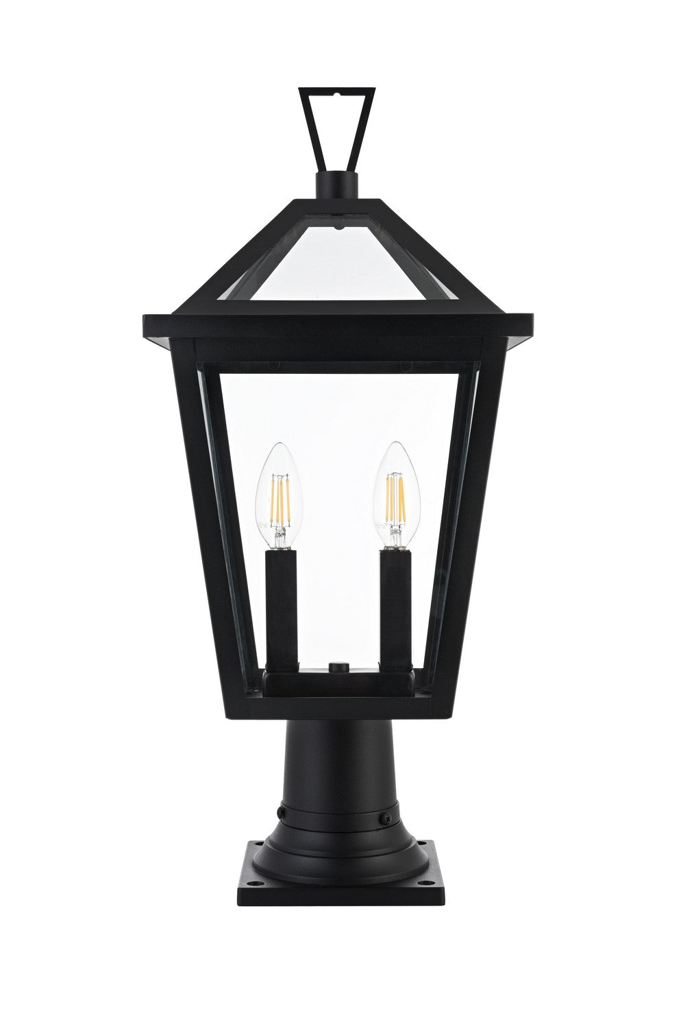 Elegant LightingFrankfordTwo Light Outdoor Post Mount