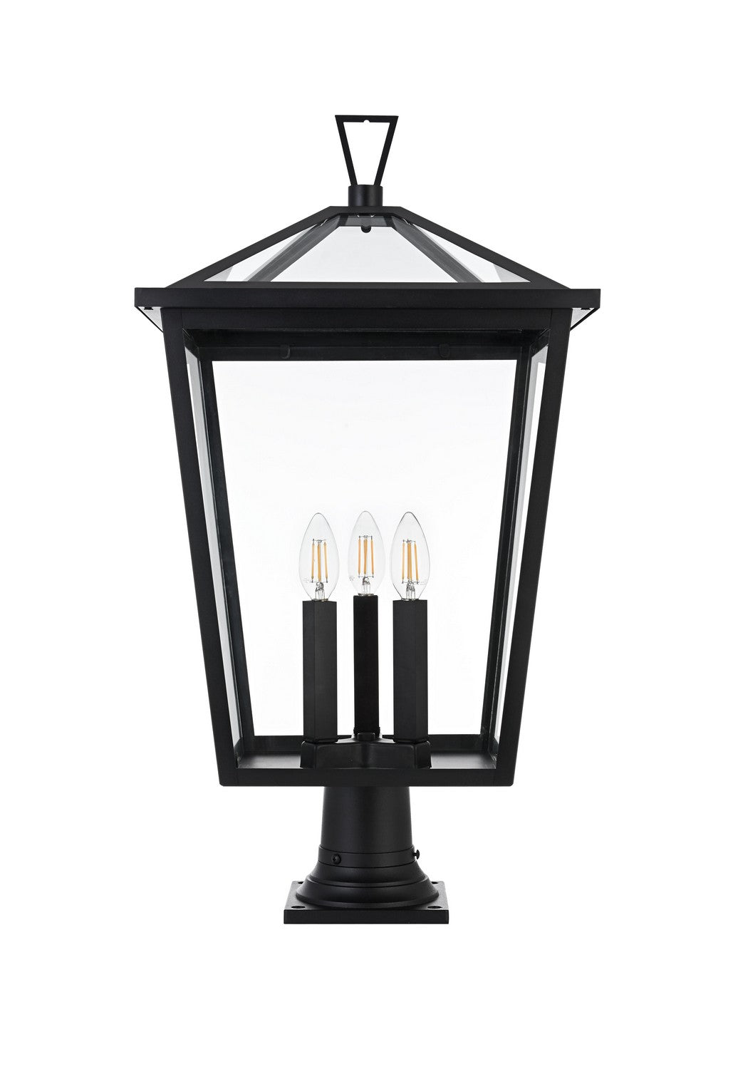 Elegant LightingOxfordThree Light Outdoor Post Mount
