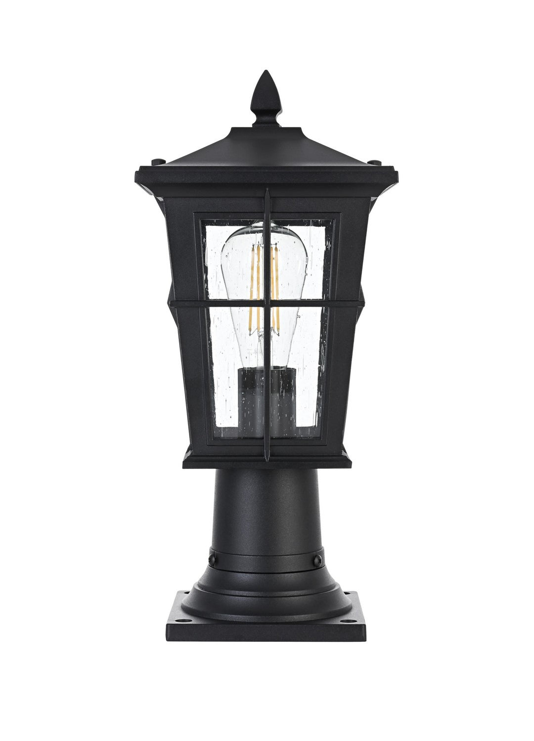 Elegant LightingBodineOne Light Outdoor Post Mount