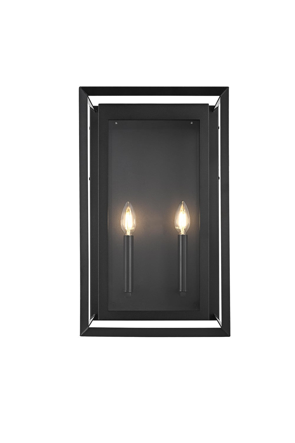 Elegant LightingEttingTwo Light Outdoor Wall Sconce