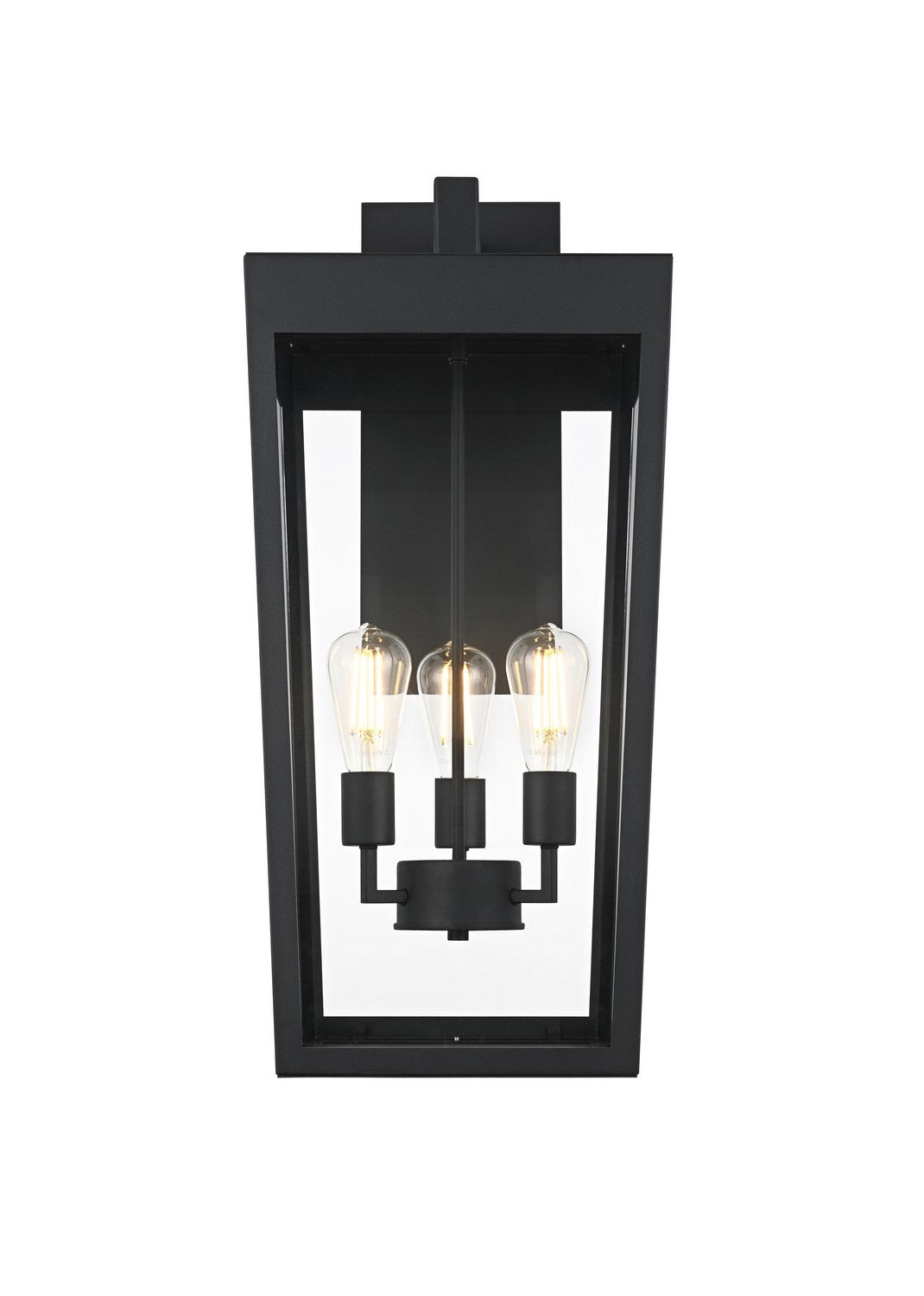 Elegant LightingWilliamThree Light Outdoor Wall Sconce