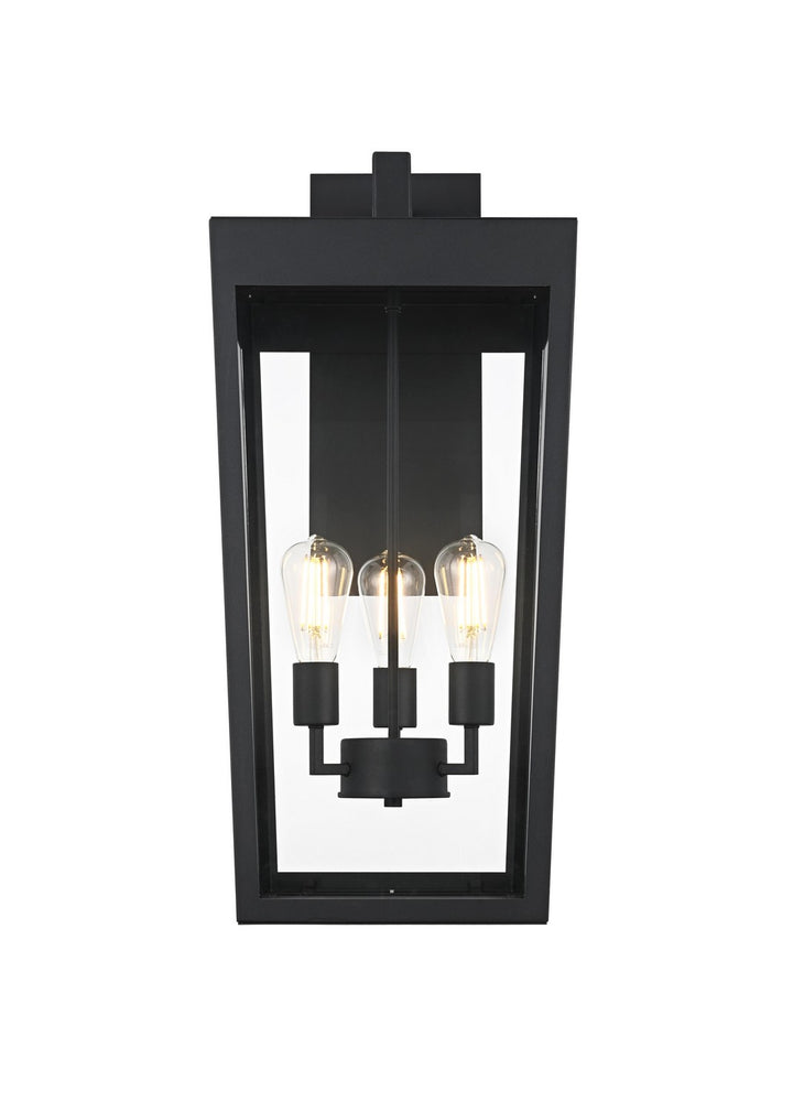 Elegant LightingWilliamThree Light Outdoor Wall Sconce