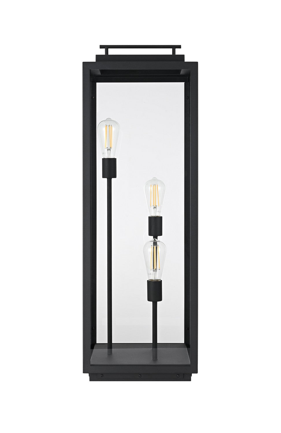 Elegant LightingValentinThree Light Outdoor Lawn Light