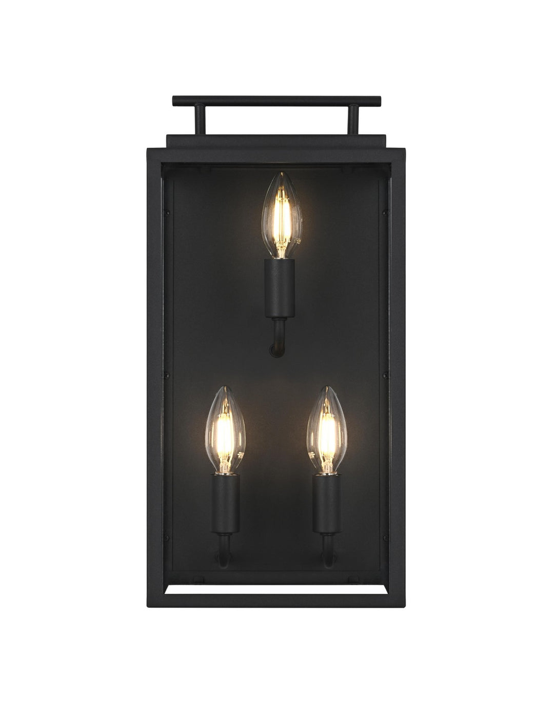 Elegant LightingValentinThree Light Outdoor Wall Sconce