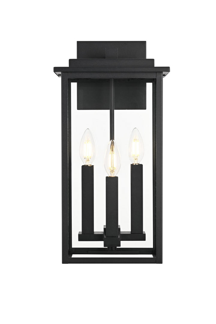 Elegant LightingKaysenThree Light Outdoor Wall Sconce