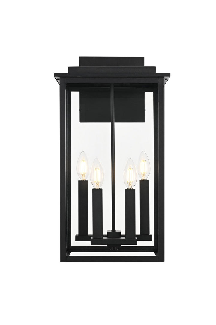 Elegant LightingKaysenFour Light Outdoor Wall Sconce