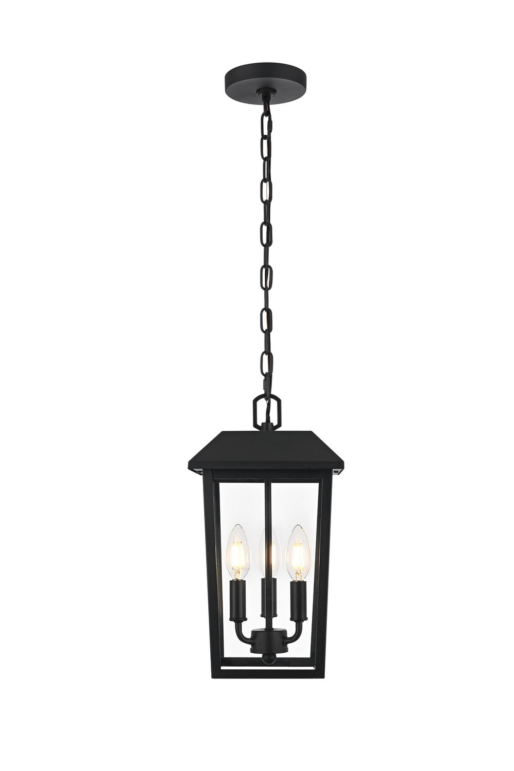Elegant LightingRiggsThree Light Outdoor Pendant