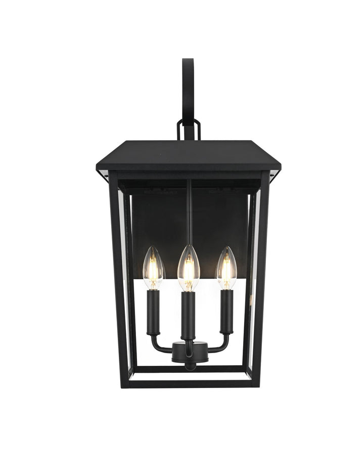 Elegant LightingRiggsThree Light Outdoor Wall Sconce