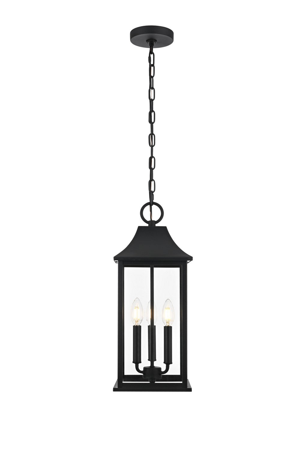 Elegant LightingShepardThree Light Outdoor Pendant