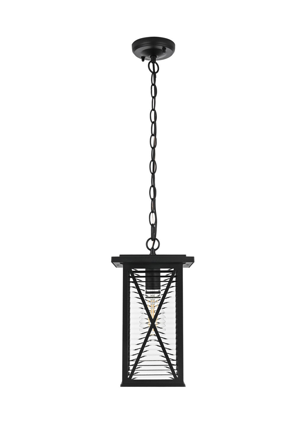 Elegant LightingJadaOne Light Outdoor Pendant