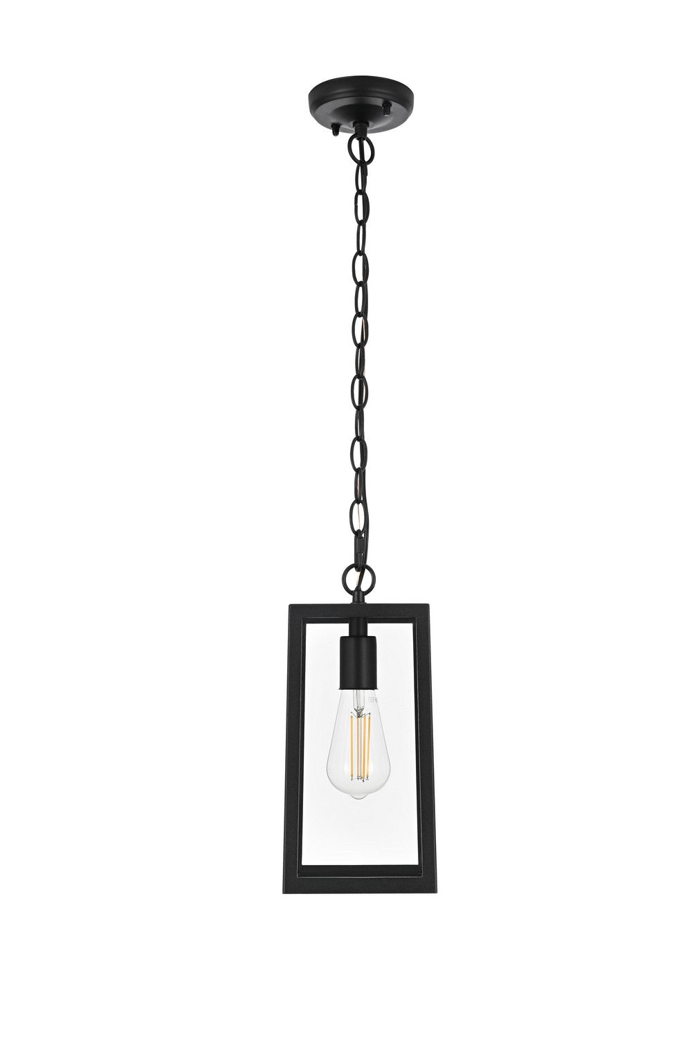Elegant LightingVedaOne Light Outdoor Pendant