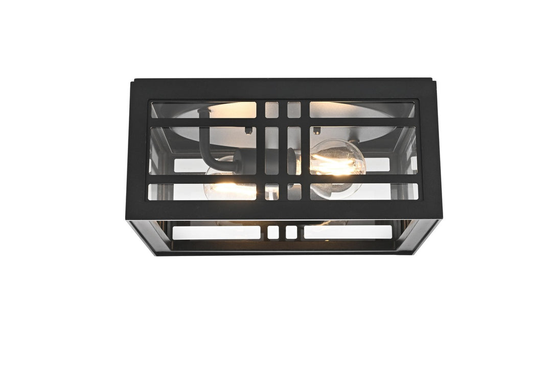 Elegant LightingHarleyTwo Light Outdoor Flush Mount