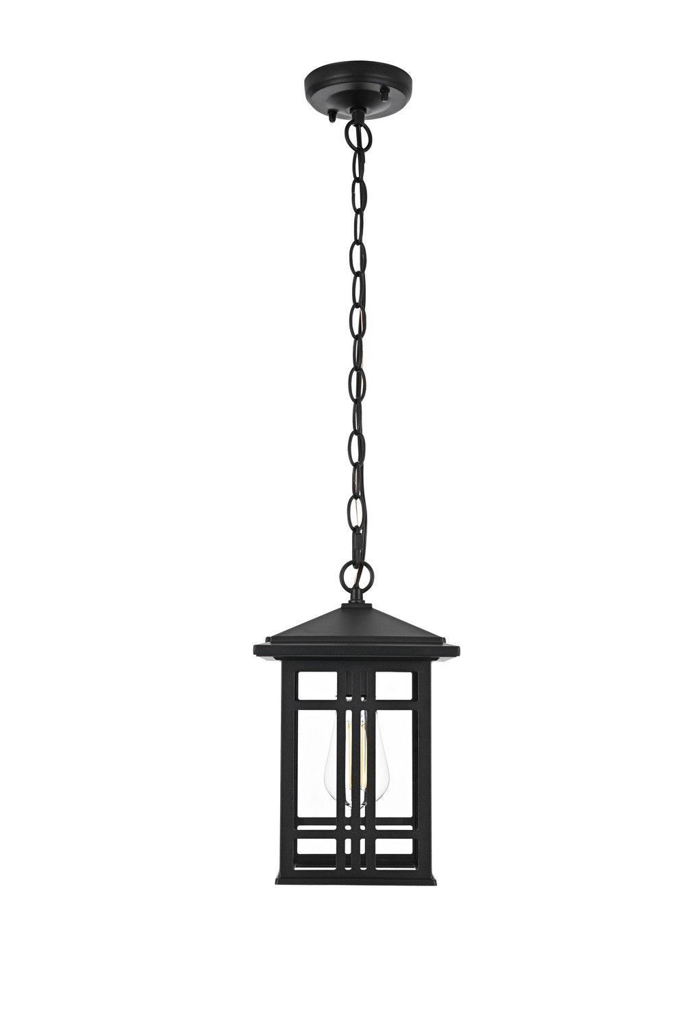 Elegant LightingHarleyOne Light Outdoor Pendant