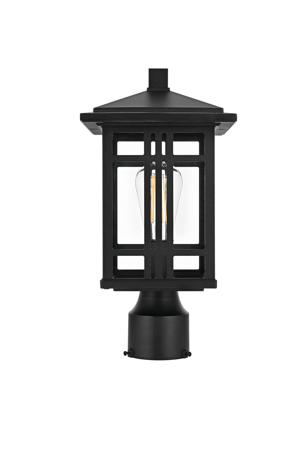 Elegant LightingHarleyOne Light Outdoor Post Mount