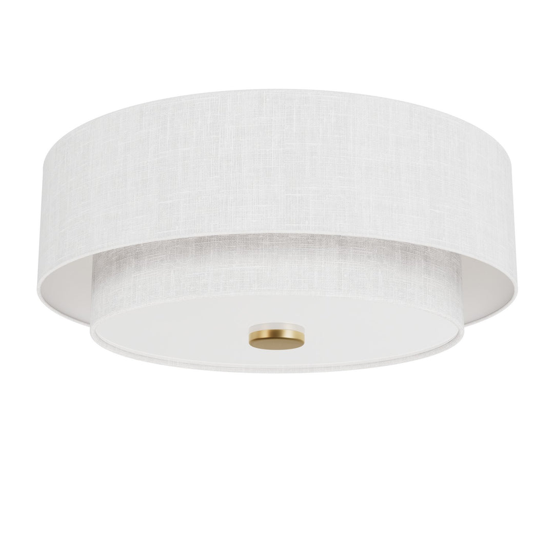 HunterBrooksideTwo Light Flush Mount