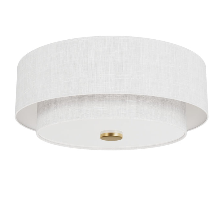 HunterBrooksideTwo Light Flush Mount