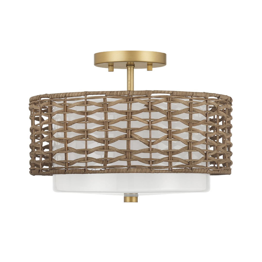 HunterLailaTwo Light Semi Flush Mount