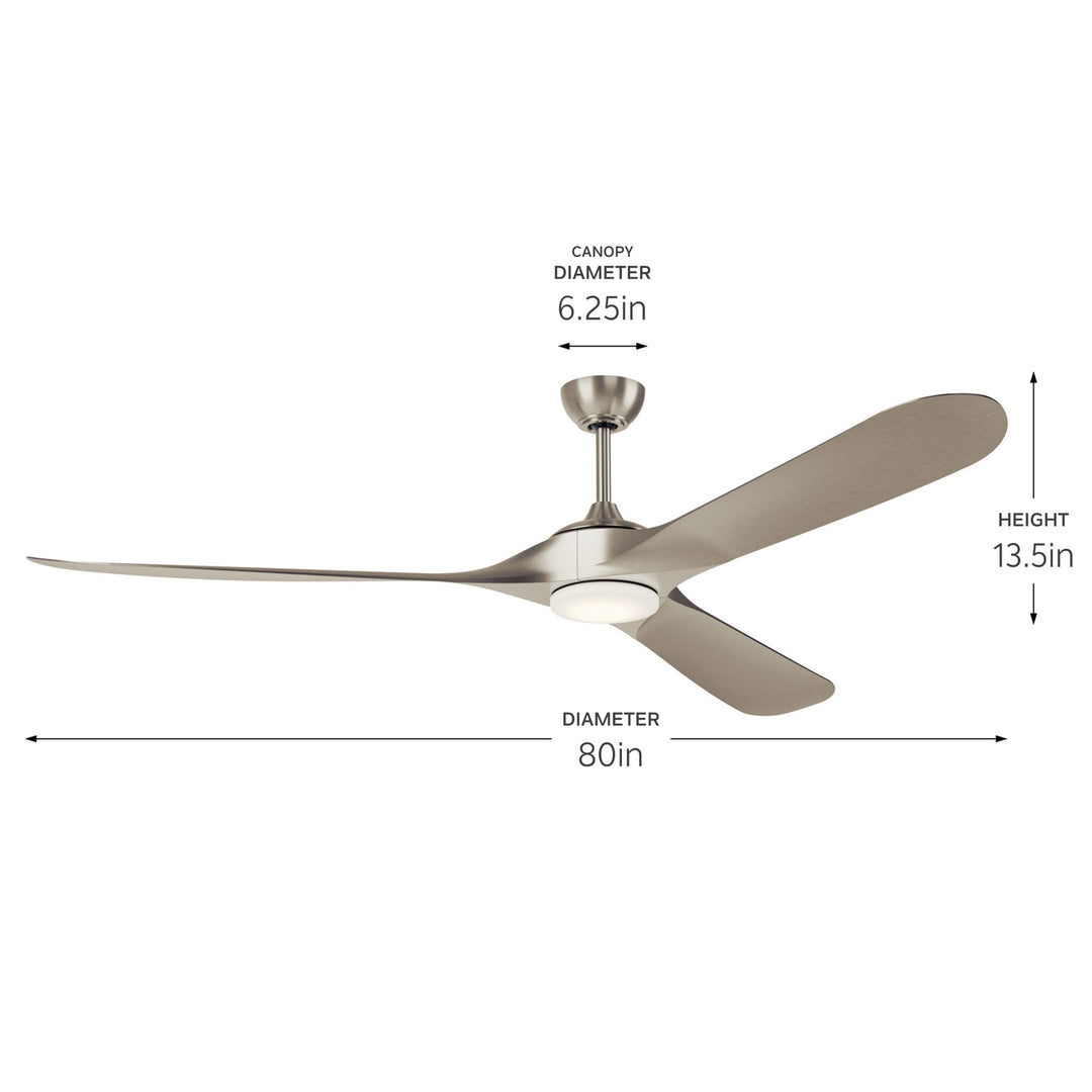 KichlerMylo80"Ceiling Fan