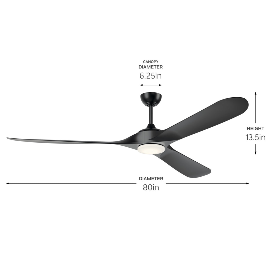 KichlerMylo80"Ceiling Fan