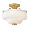 Hinkley Adella | Semi-Flush Mts. at 5W