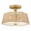Hinkley Sasha | Semi-Flush Mts. at 12W