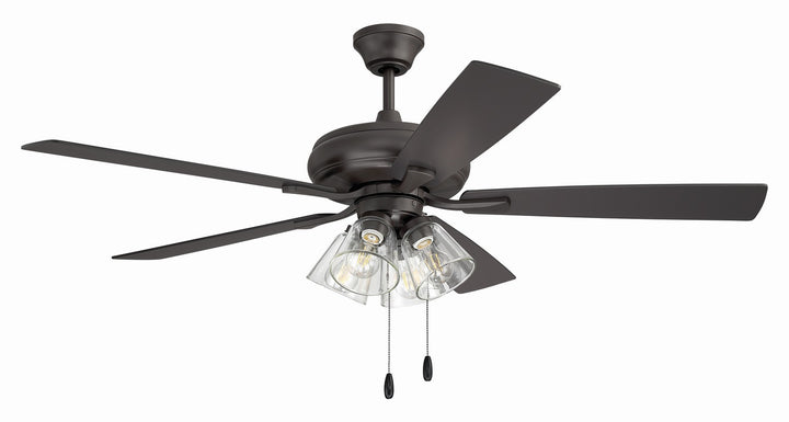 CraftmadeEos Clear 4 Light52" Ceiling Fan