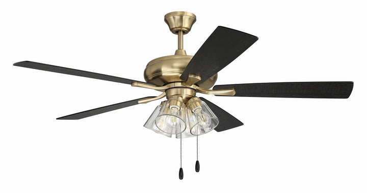 CraftmadeEos Clear 4 Light52" Ceiling Fan