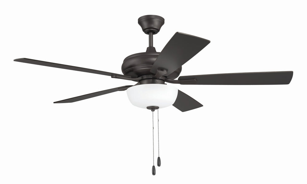 CraftmadeEOS 2 Light Frosted White Bowl 52" Ceiling Fan52" Ceiling Fan