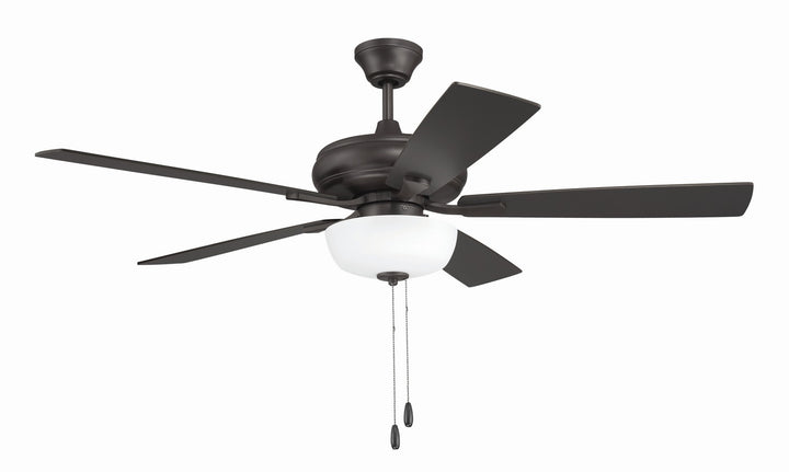 CraftmadeEOS 2 Light Frosted White Bowl 52" Ceiling Fan52" Ceiling Fan