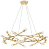 Quoizel Cora | Mid. Chandeliers at 11W, 702lm, & 3000K Temp