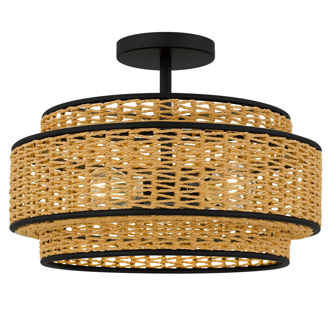 QuoizelTetonThree Light Semi-Flush Mount