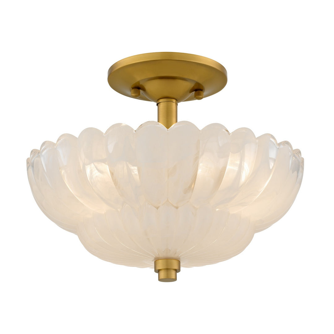 QuoizelWhitecapThree Light Semi-Flush Mount