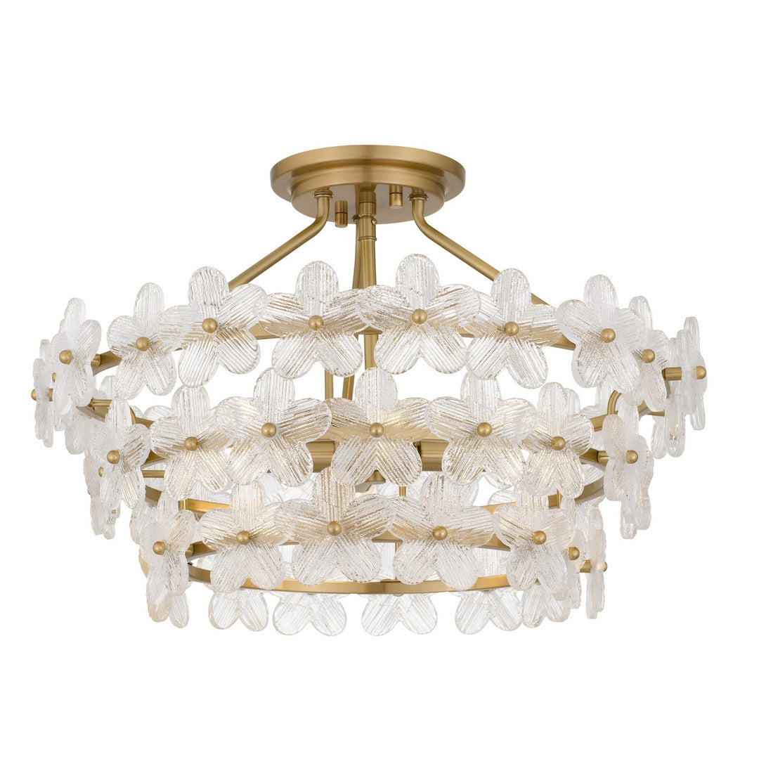 QuoizelWrightFour Light Semi-Flush Mount