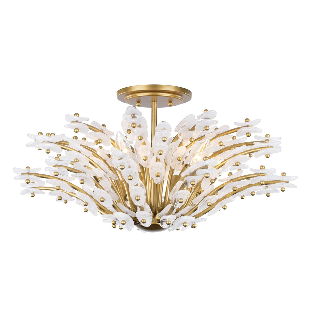 MetropolitanSorraSix Light Semi-Flush Mount