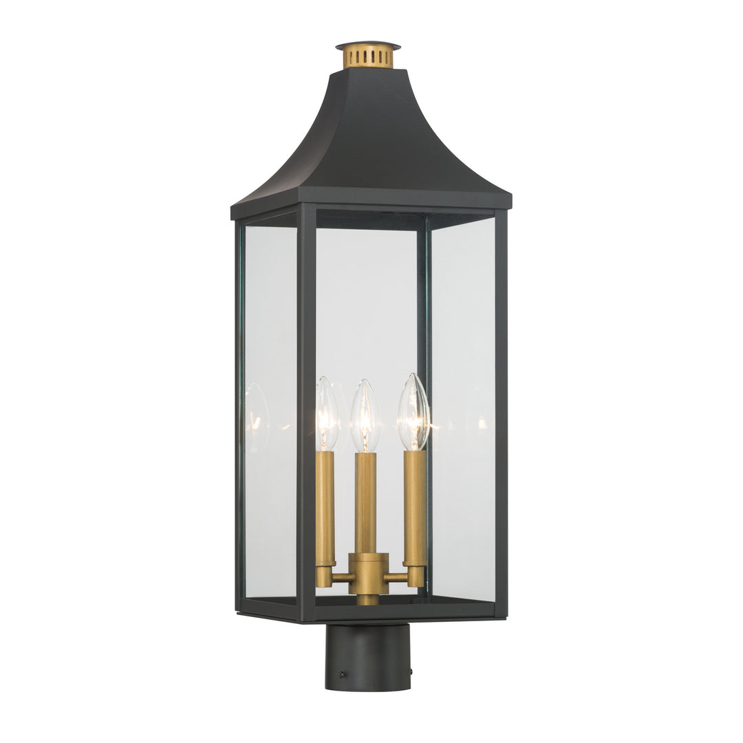 Minka-LaveryHurstborneThree Light Outdoor Post Lantern