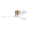 Kichler Volos | Indoor Ceiling Fan with 17W & 65K Wall Control - Full Function