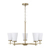 Capital Lighting Drake | Mid. Chandeliers at 100W