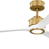 Visual Comfort Fan Reese | Outdoor Ceiling Fan with 19W & Smart with Bond Home App, Hand-held Remote, 6-Speed