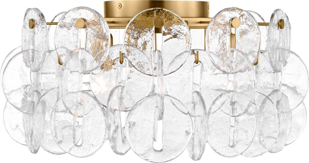 Visual Comfort StudioCandaceThree Light Flush Mount
