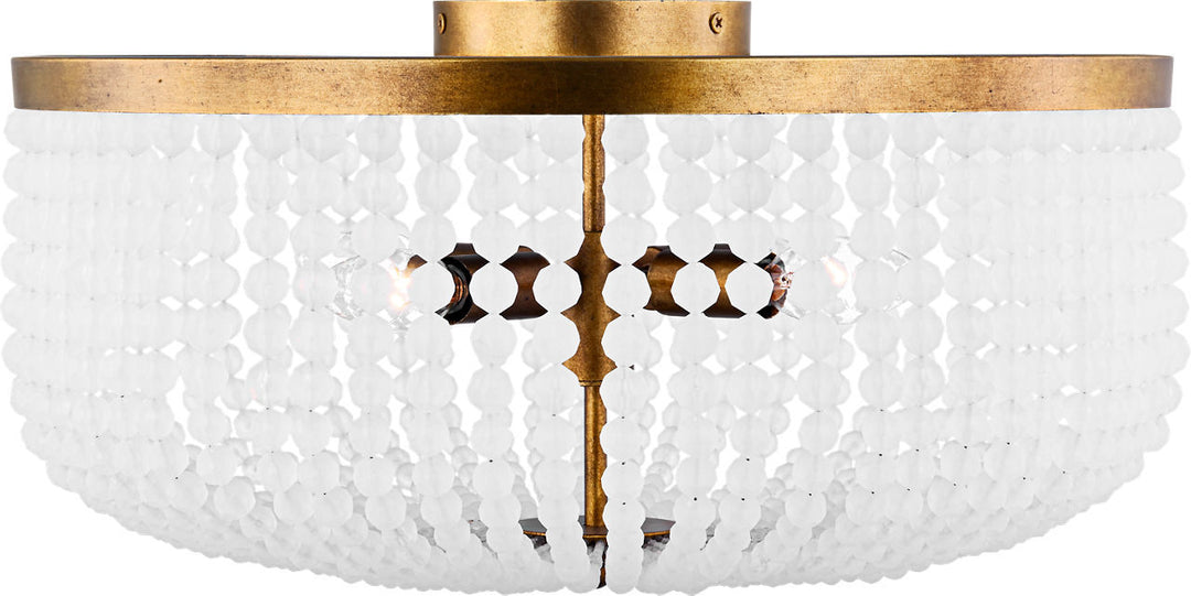 Visual Comfort StudioBellecourFour Light Flush Mount