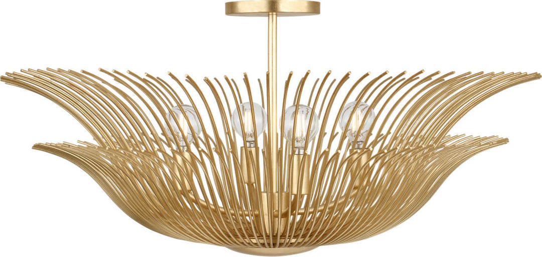 Visual Comfort StudioDorelleFour Light Flush Mount