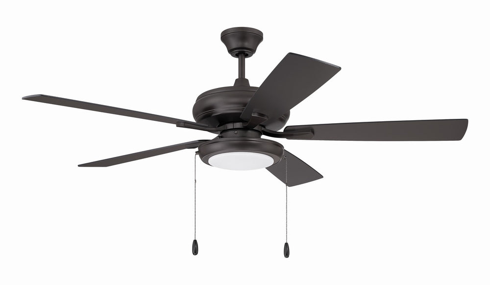 CraftmadeEOS Low Profile 1 bulb Frosted 52" Fan52" Ceiling Fan