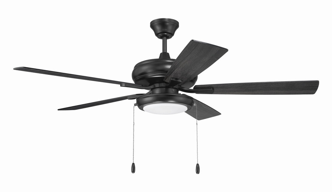 CraftmadeEOS Low Profile 1 bulb Frosted 52" Fan52" Ceiling Fan