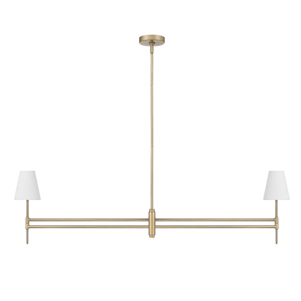 HunterCamelia StemTwo Light Chandelier