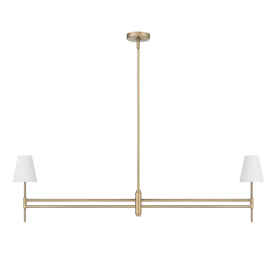 HunterCamelia StemTwo Light Chandelier