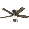 Hunter Anisten | Indoor Ceiling Fan with 7W & Pull Chain