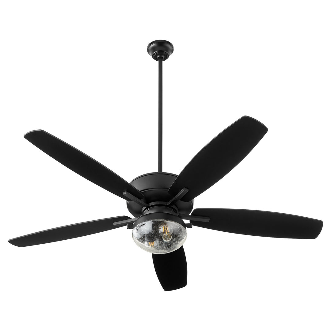 Quorum Breeze 52" Outdoor 2 Light 14W LED Pull Chain Patio Fan