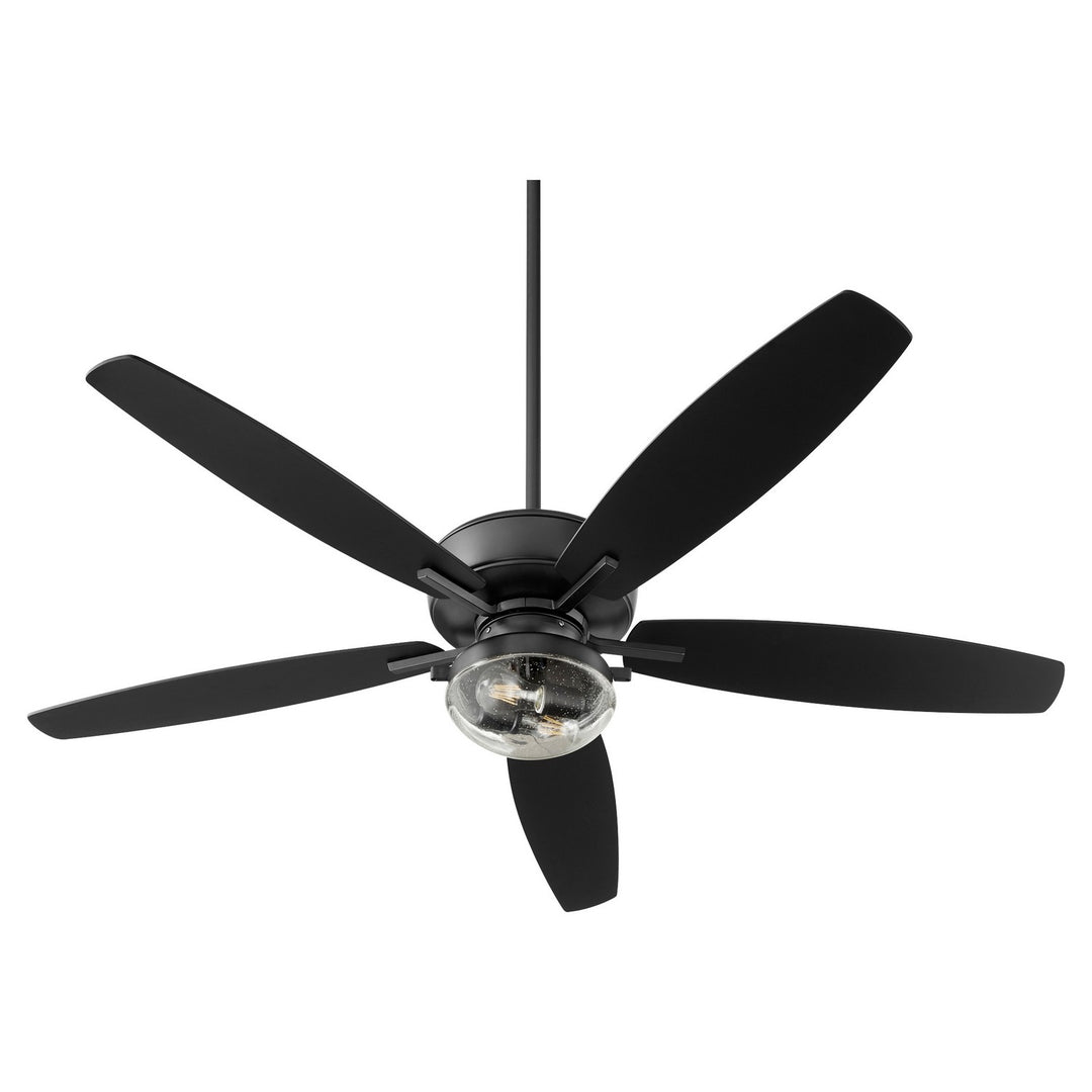 Quorum Breeze 60" Outdoor Pull Chain Patio Ceiling Fan with LED