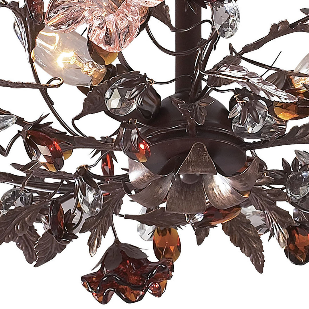 ELK Home Three Light Semi Flush Mount