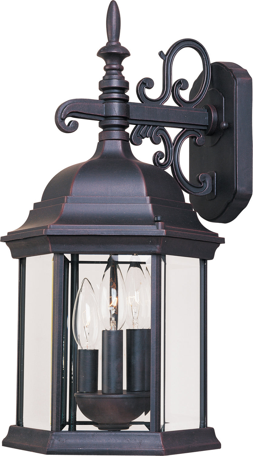 Maxim Three Light Outdoor Wall Lantern